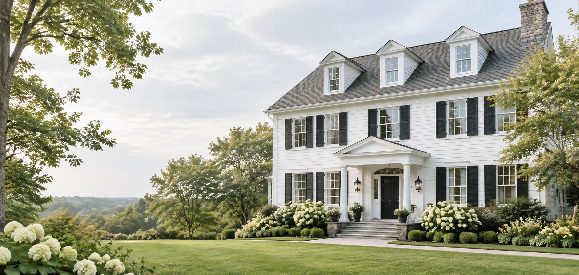 New England luxury home in the Boston suburbs